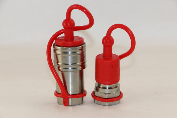 1/2" body Ag Style Dust caps for Agricultural quick couplers (standard size)