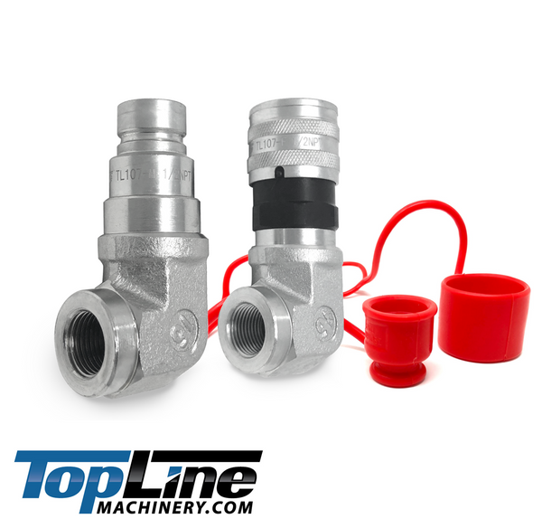 Skid Steer Standard size hydraulic fitting coupling