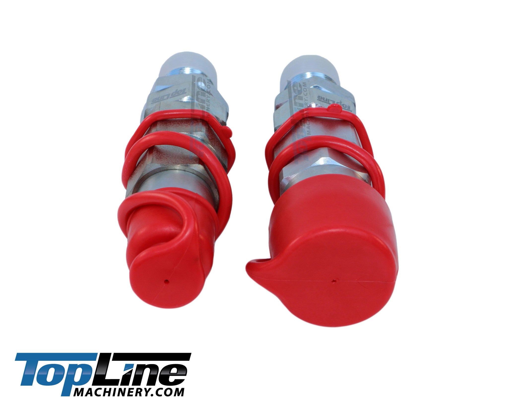 TL28 #12 JIC Thread Flat Face High Flow Quick Connect Hydraulic Coupler Bulkhead 5/8" body size for Bobcat Skid Steer Loaders