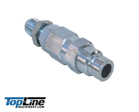 GEHL 131952 Replacement Male Flat Face Quick Connect Hydraulic Coupler Bulkhead Skid Steer Loaders TL24-M