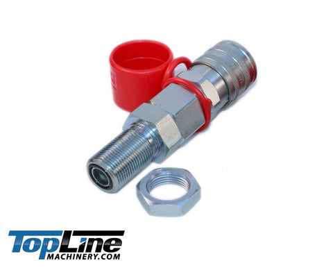 John Deere KV11305 Interchange Female Hydraulic Flat Face Quick Coupler