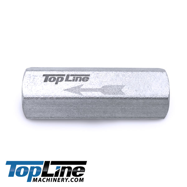 3/8" NPT Port Hydraulic In-Line Check Valve, 5000 PSI TL316