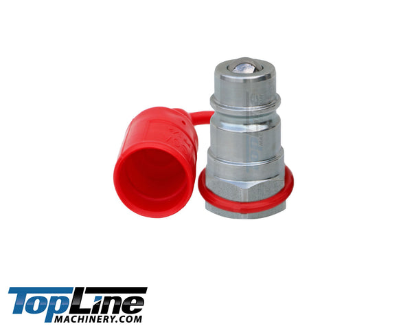 TL38 1/2" NPT Thread Ag Quick Connect Hydraulic Coupler Ball style 1/2" body size for Tractor Bobcat Skid Steer Loaders Implements