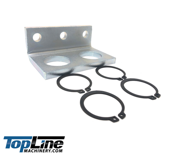 1/2" Body 1/2" NPT AG Thread | Agricultural Couplers Hydraulic Quick Connect with Break Away Mounting Bracket | ISO 5675 | Skid Steer Bobcat Attachment | Push/Pull Heavy-Duty Coupling | Model TL39B-2