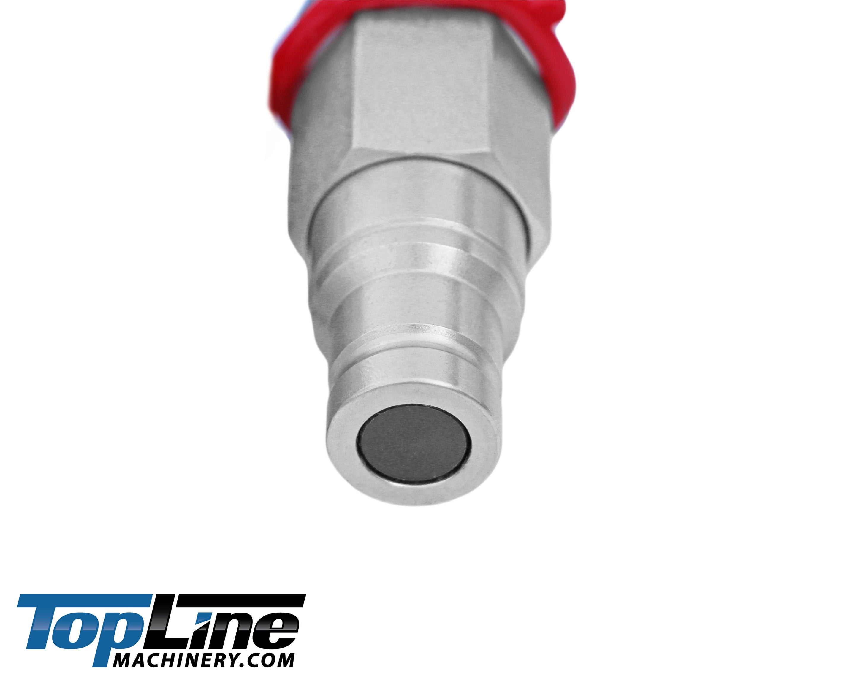 TL45-M 1/2" SAE Thread 3/8" body size Male Flat Face Quick Connect Hydraulic Couplers  for Bobcat Skid Steer Loaders