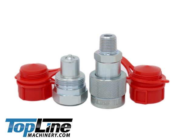 TL81 3/8" NPT High Pressure Enerpac Interchange C-604 Hydraulic Couplers Set