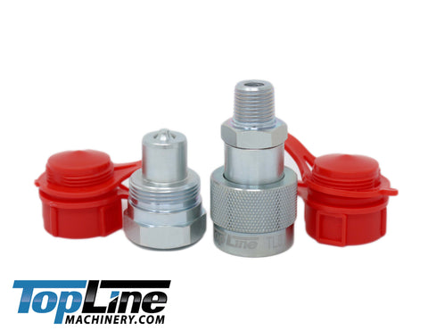 TL81 3/8" NPT High Pressure Enerpac Interchange C-604 Hydraulic Couplers Set