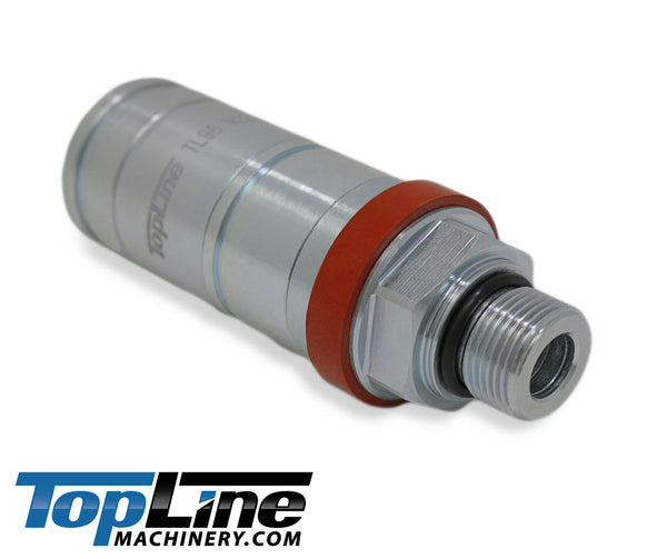 Aftermarket Replacement 3384873M8 / AL166181 Push Pull Valve Breakaway Hydraulic Female Quick Coupler with Dust cap TL96