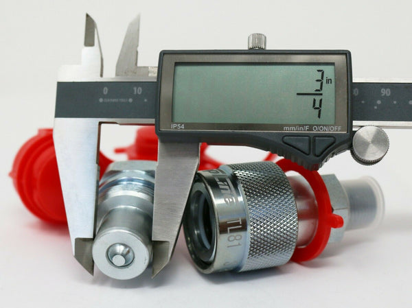 TL81 3/8" NPT High Pressure Enerpac Interchange C-604 Hydraulic Couplers Set